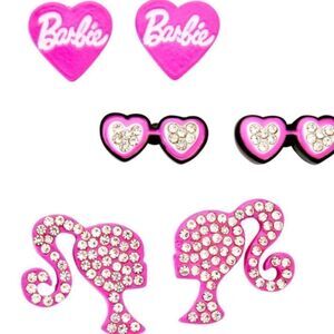 Barbie the Movie  earrings, Necklaces Barbie jewelry  new  accessories,